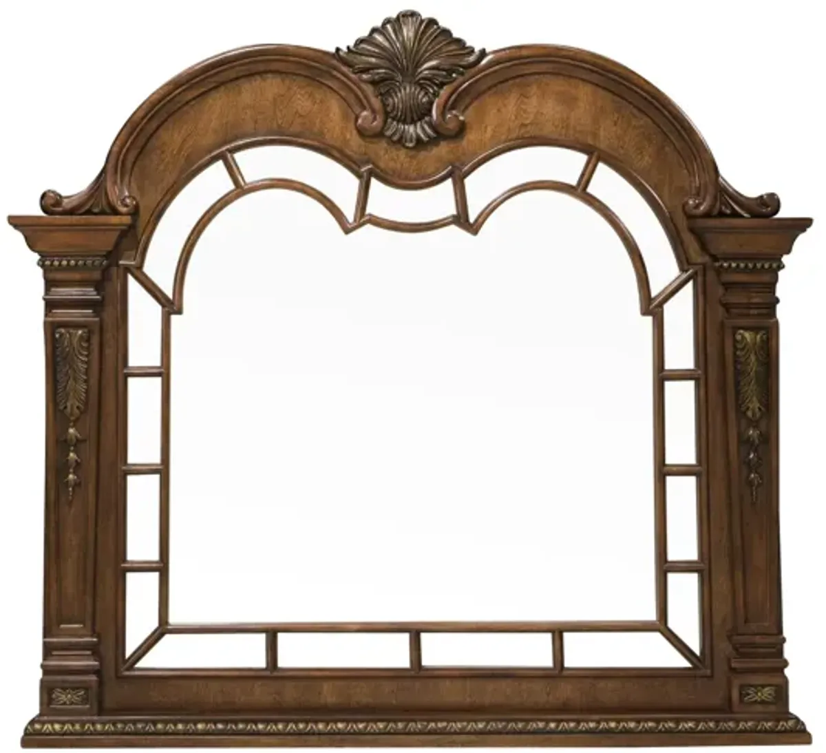 Wilshire Bedroom Dresser Mirror in Cherry by Davis Intl.