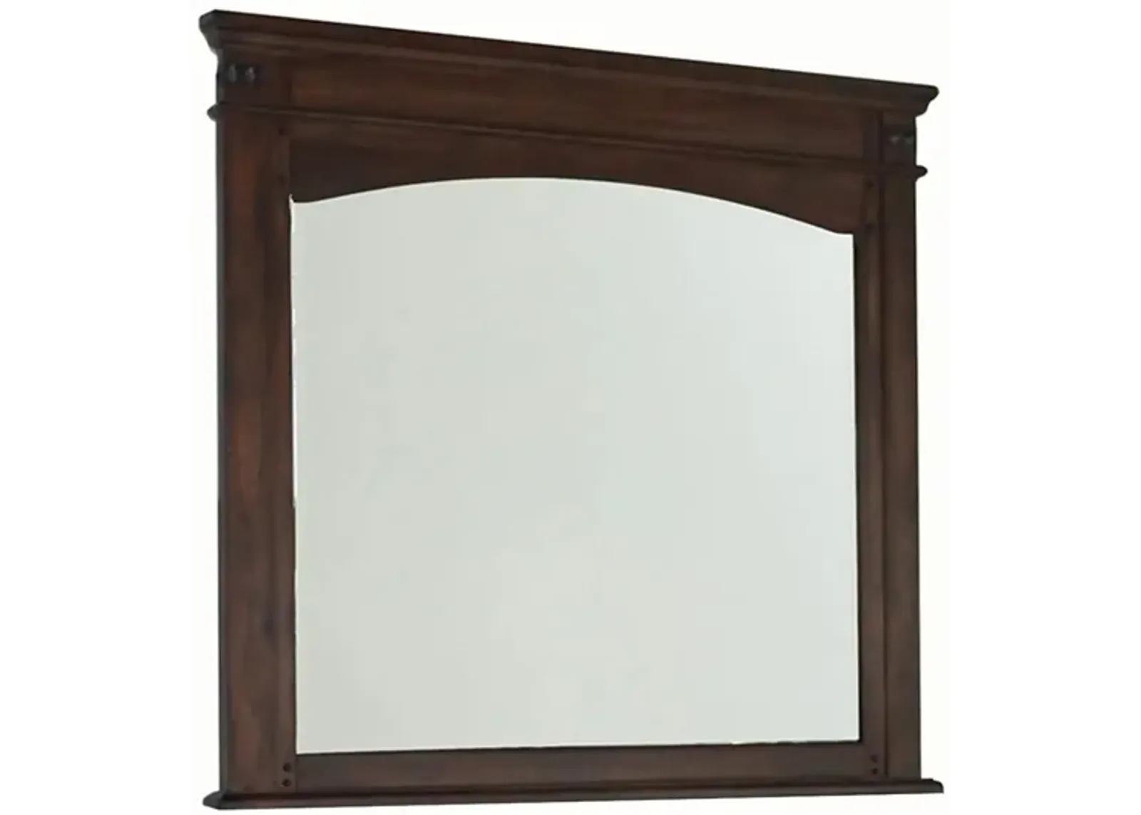 Larchmont Mirror in light toasted mahogany by Avalon Furniture