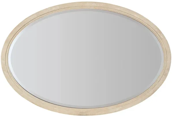 Nouveau Chic Oval Mirror