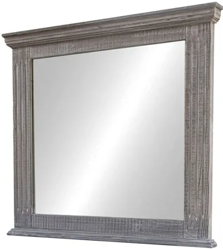Terra Bedroom Dresser Mirror in Gray by International Furniture Direct
