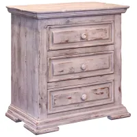 Terra Nightstand in Vintage White by International Furniture Direct