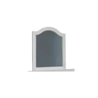 Lake House Arched Mirror in White by Hillsdale Furniture