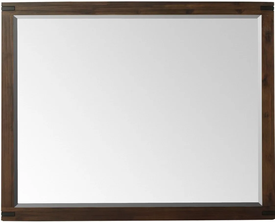 Gannon Bedroom Dresser Mirror in brown by Hillsdale Furniture