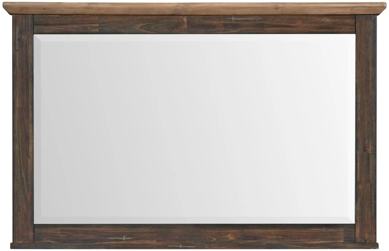 Transitions Mirror in Driftwood and Sable by Intercon