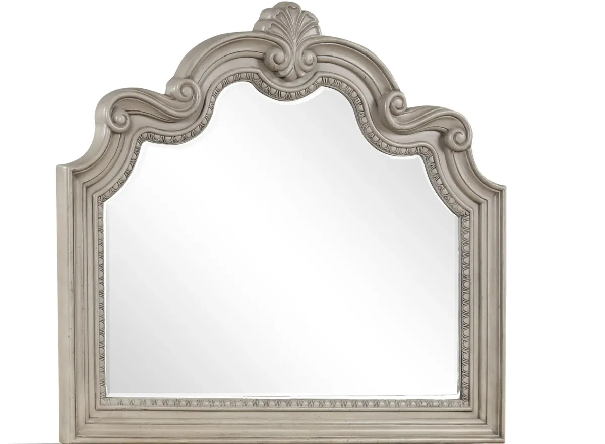 Coventry Mirror in Gray by Bernards Furniture Group