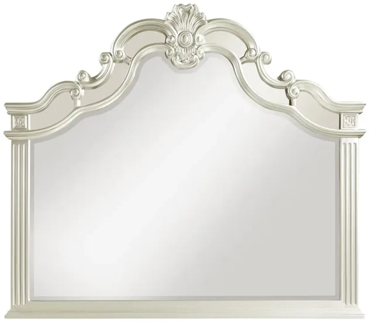 Motsinger Mirror in Champagne by Homelegance