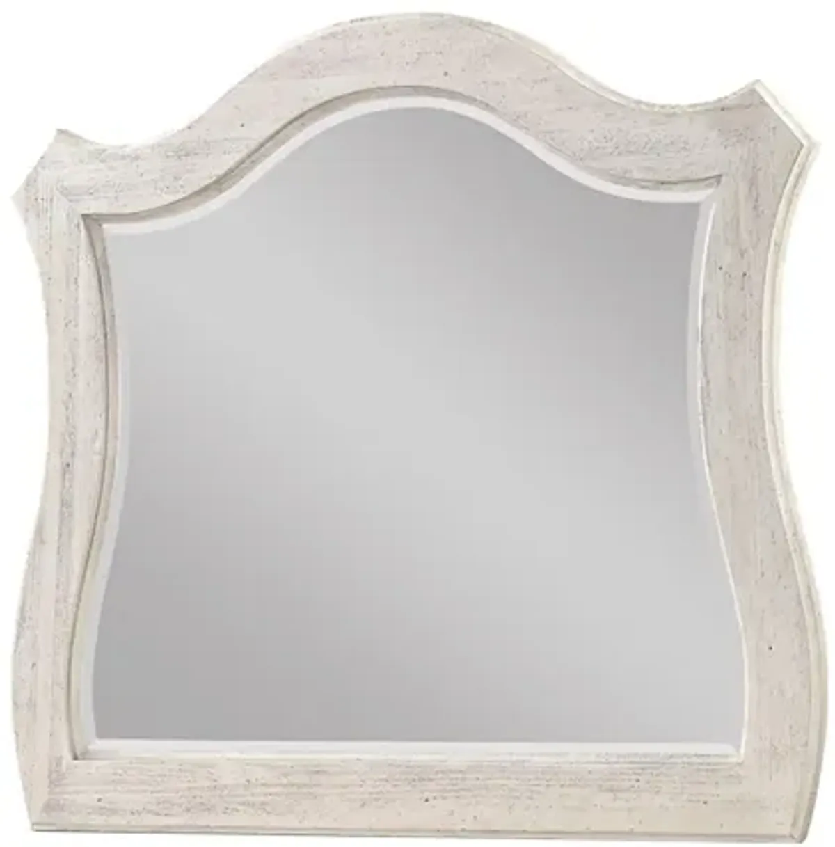 Barton Creek Bedroom Dresser Mirror in White by Avalon Furniture