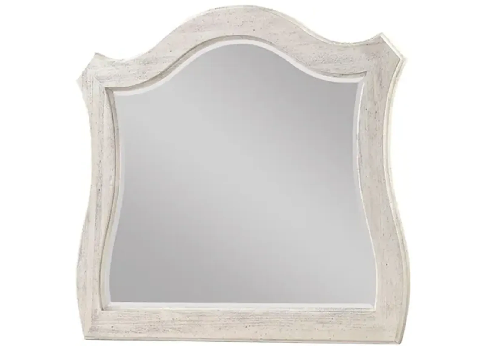 Barton Creek Bedroom Dresser Mirror in White by Avalon Furniture