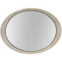 Elixir Oval Accent Mirror in Gray by Hooker Furniture