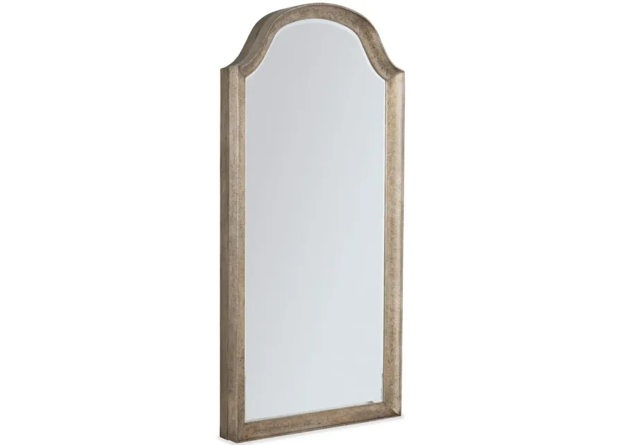 Alfresco Floor Mirror w/ Jewelry Storage in Brown by Hooker Furniture