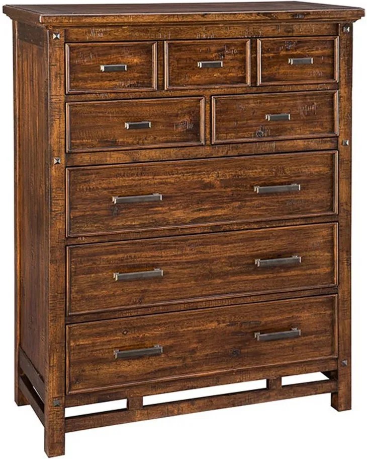 Wolf Creek Chest in Vintage Acacia by Intercon