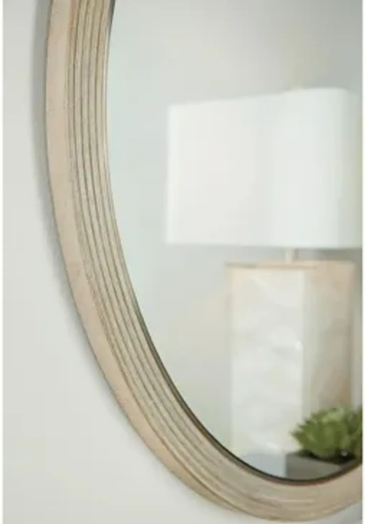 Cascade Round Mirror