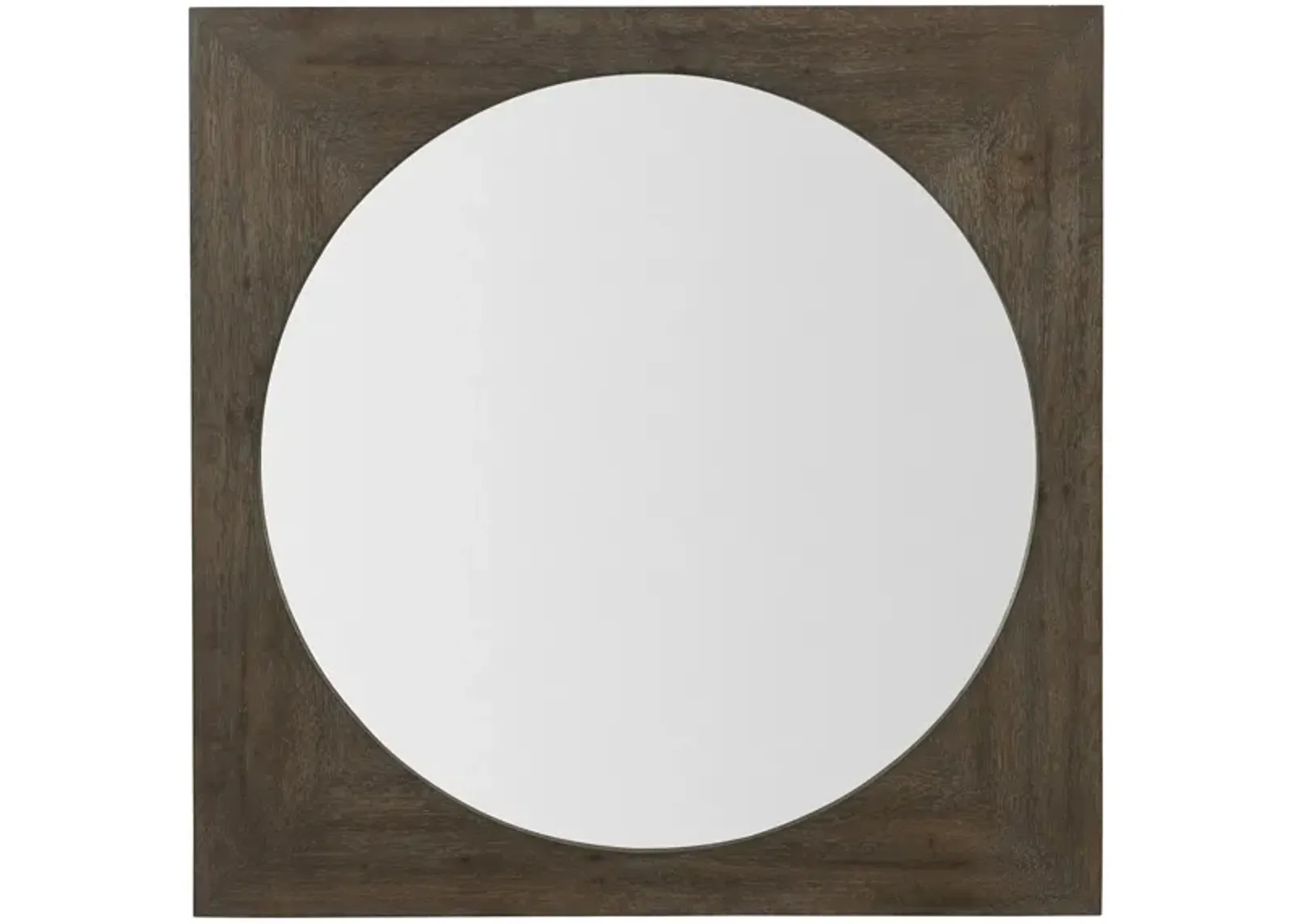 Miramar Mirror in 6202-DKW Rustic oak with a smoky Arabica finish by Hooker Furniture