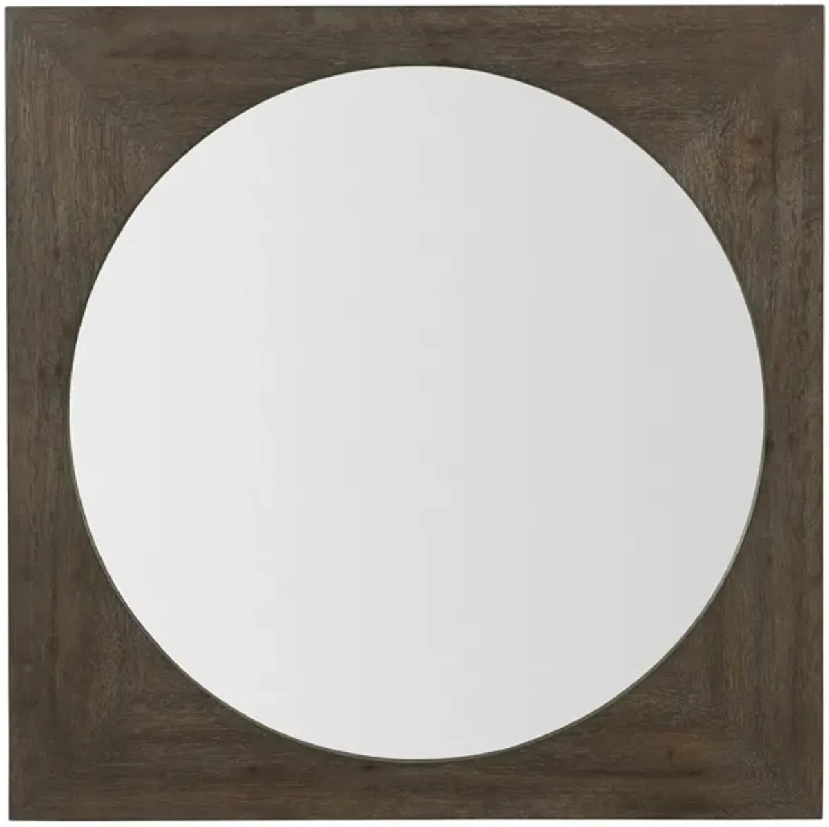 Miramar Mirror in 6202-DKW Rustic oak with a smoky Arabica finish by Hooker Furniture