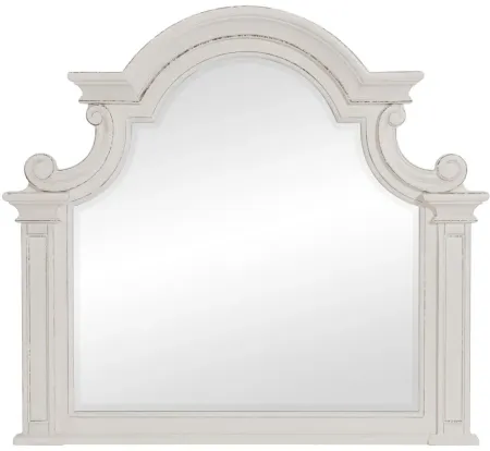 Urbanite Mirror in Antique White & Gray by Homelegance