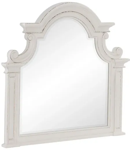 Urbanite Mirror in Antique white and brown-gray by Homelegance