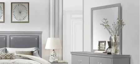Place Mirror in Gray by Homelegance