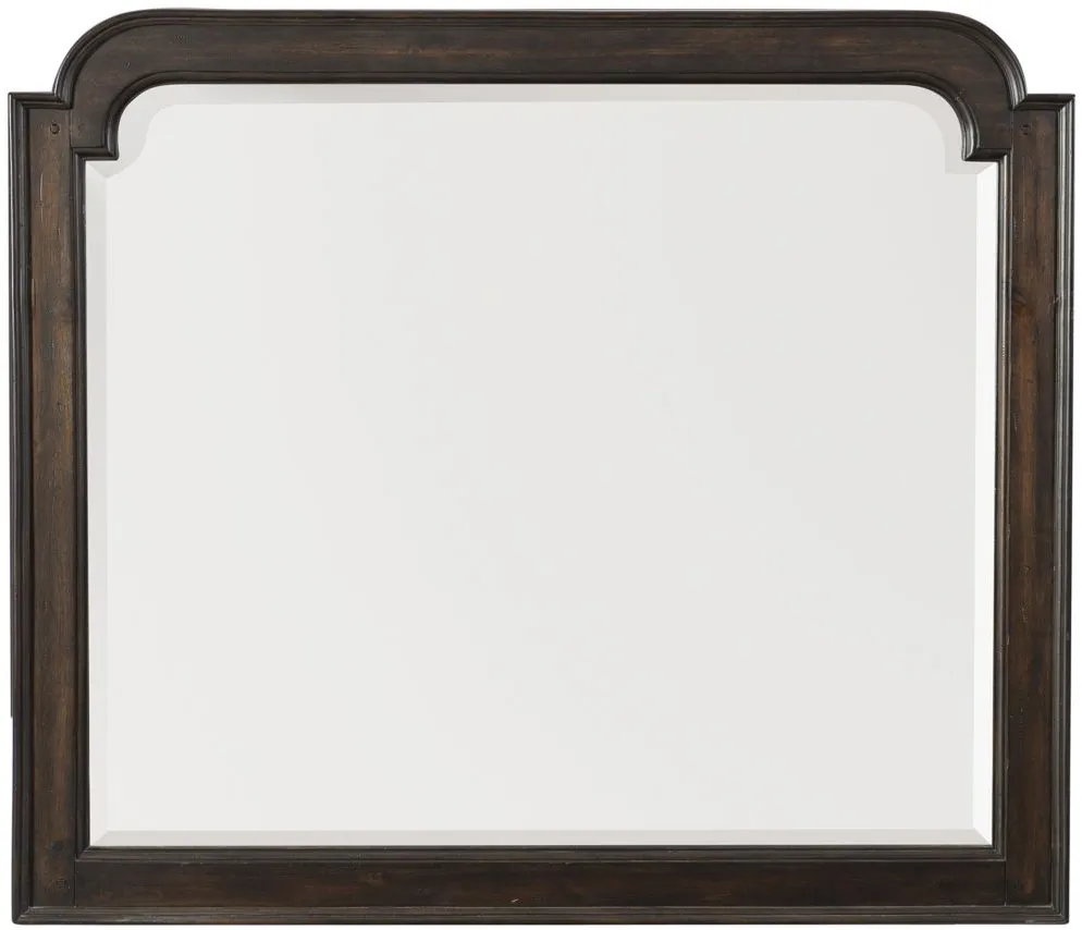 Verano Mirror in Driftwood Charcoal by Homelegance
