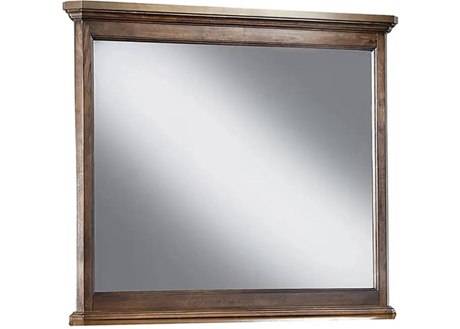 Telluride Landscape Mirror in Vintage Oak by Intercon