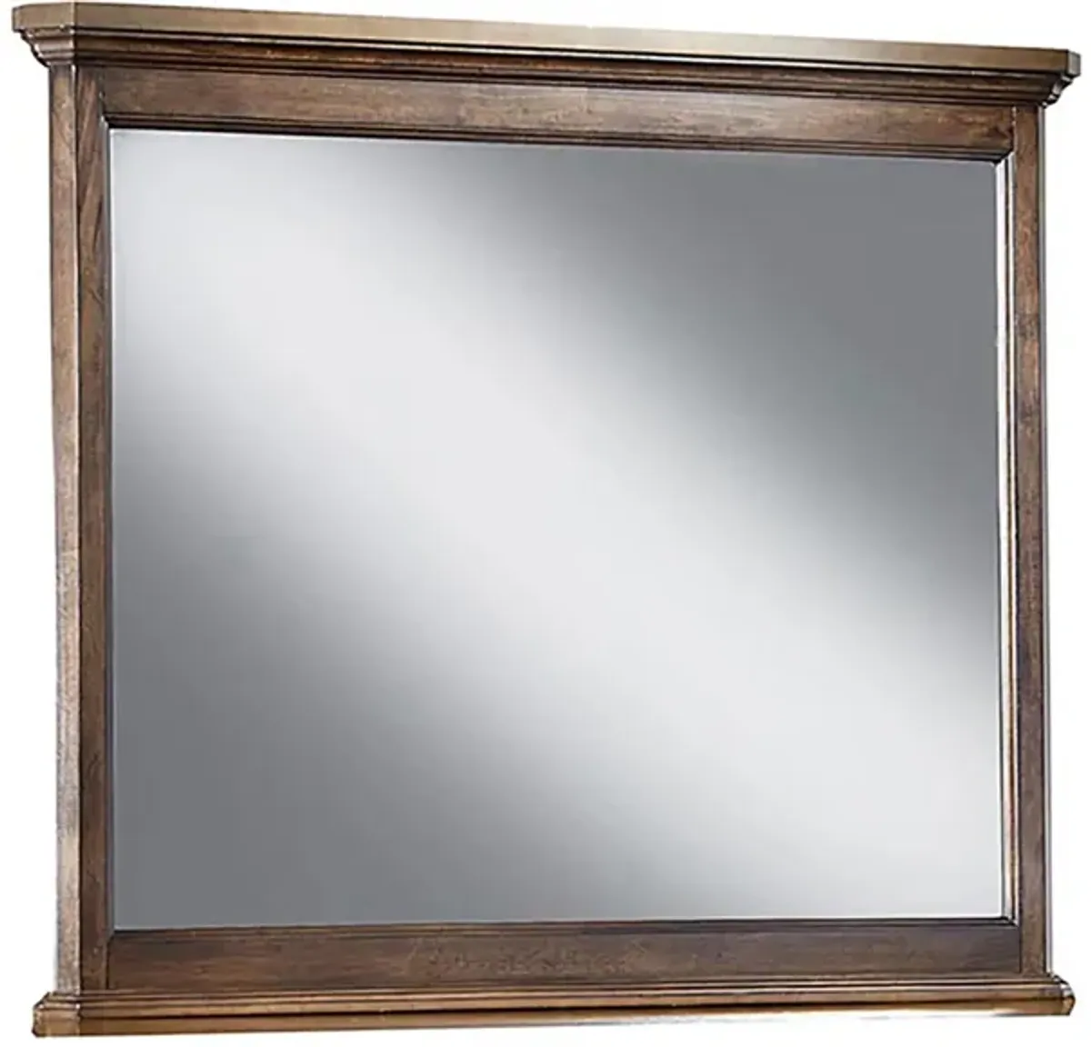 Telluride Landscape Mirror in Vintage Oak by Intercon