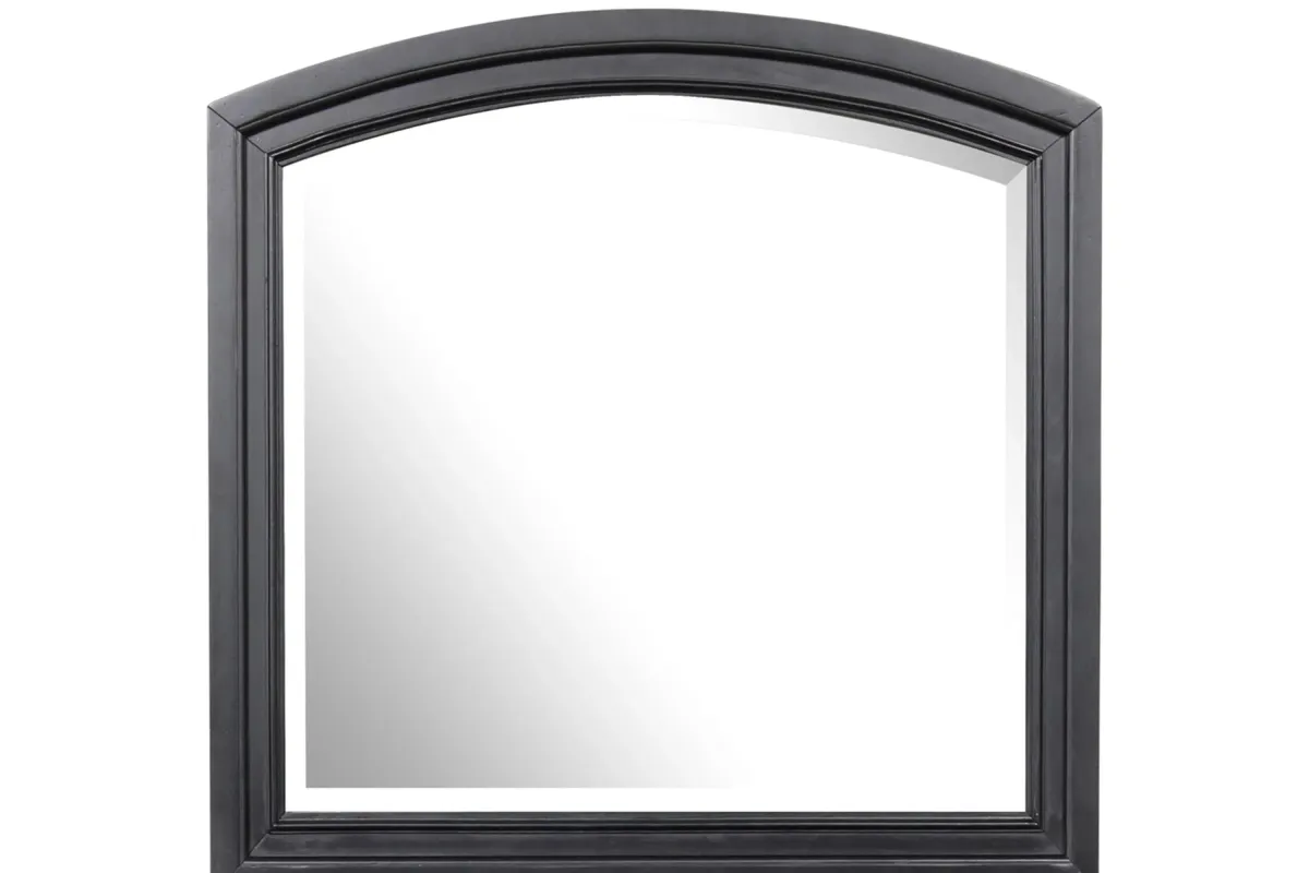 Meade Mirror in Black by Glory Furniture