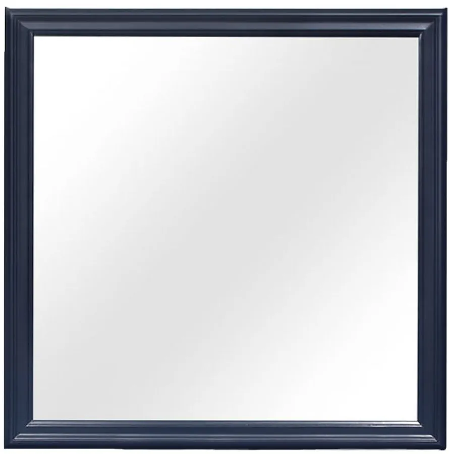 Charlie Mirror in Blue by Global Furniture Furniture USA