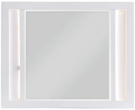 Garretson Mirror in White by Homelegance