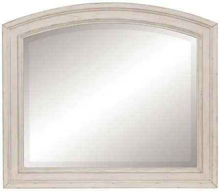Donegan Mirror in Wire-brushed White by Homelegance