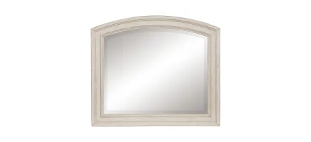 Donegan Mirror in Wire-Brushed White by Homelegance