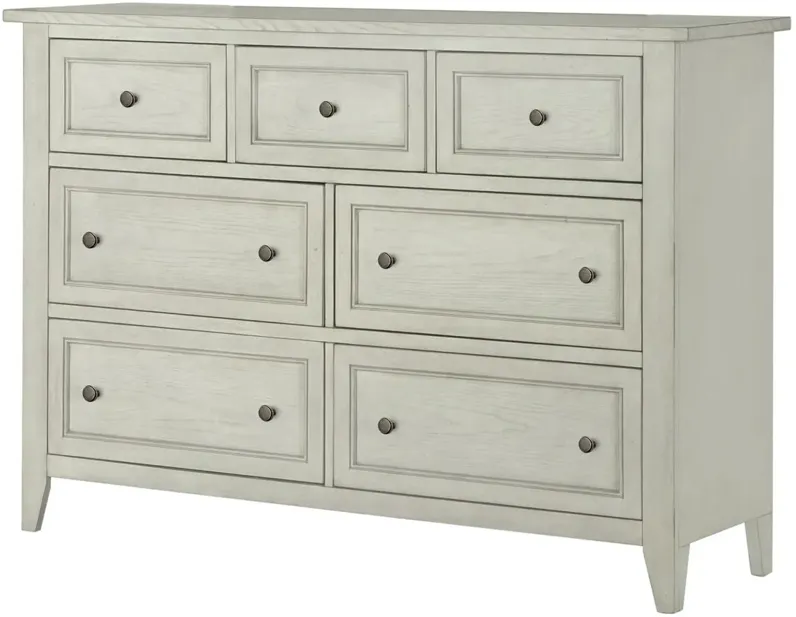 Raelynn Bedroom Dresser in Weathered White by Magnussen Home