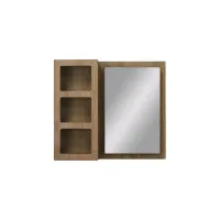 Copper Harbor Mirror in Weathered Oak by Legacy Classic Furniture