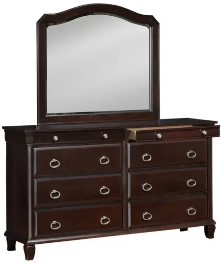Abbot Bedroom Dresser in Cappuccino by Glory Furniture