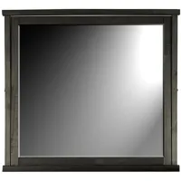 Sun Valley Bedroom Dresser Mirror in Charcoal by A-America