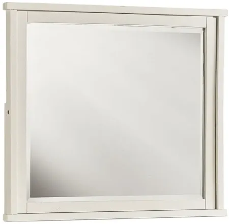Sun Valley Bedroom Dresser Mirror in White by A-America