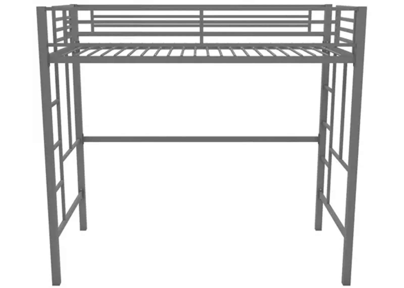 Brittain Twin Metal Bed in Silver by DOREL HOME FURNISHINGS