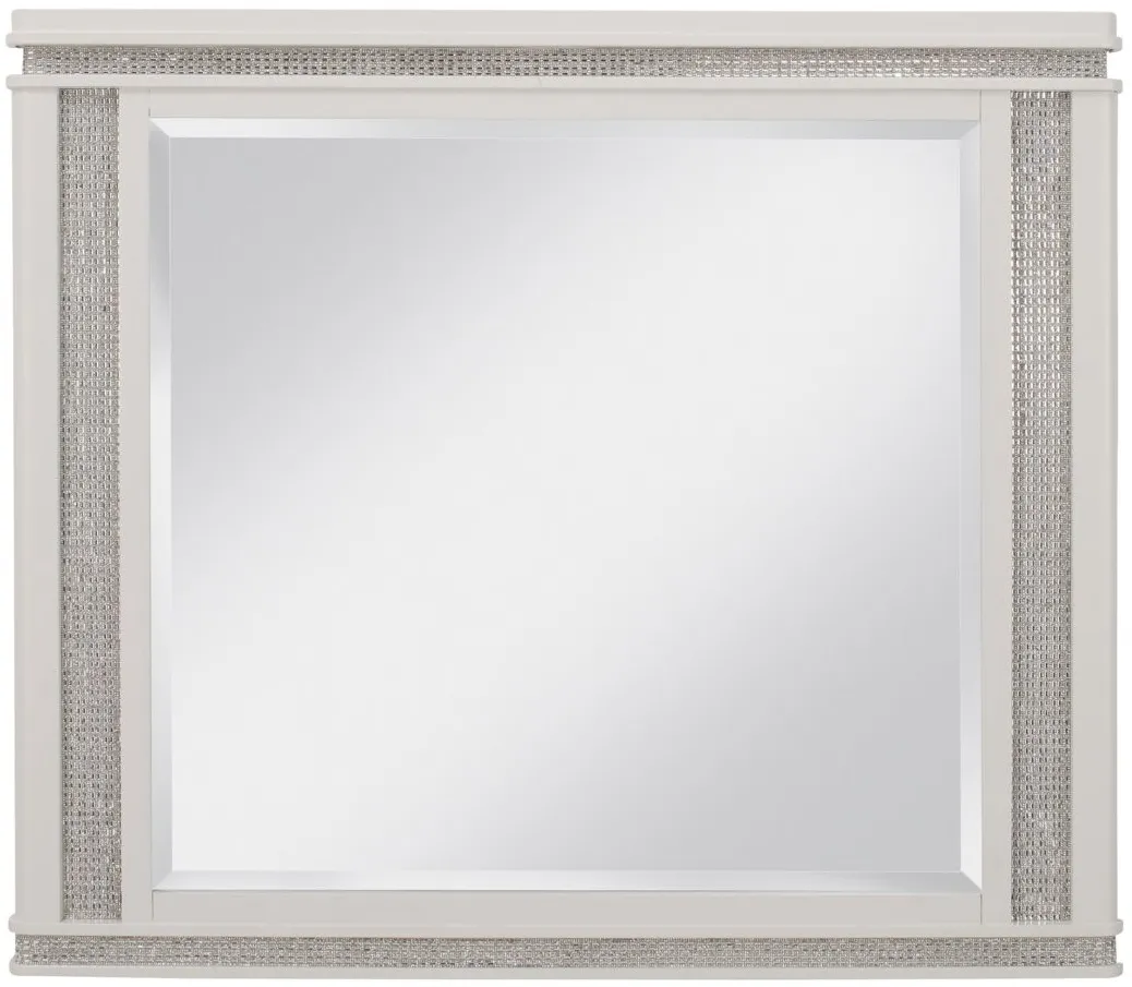 Carmelita Mirror in White by Davis Intl.
