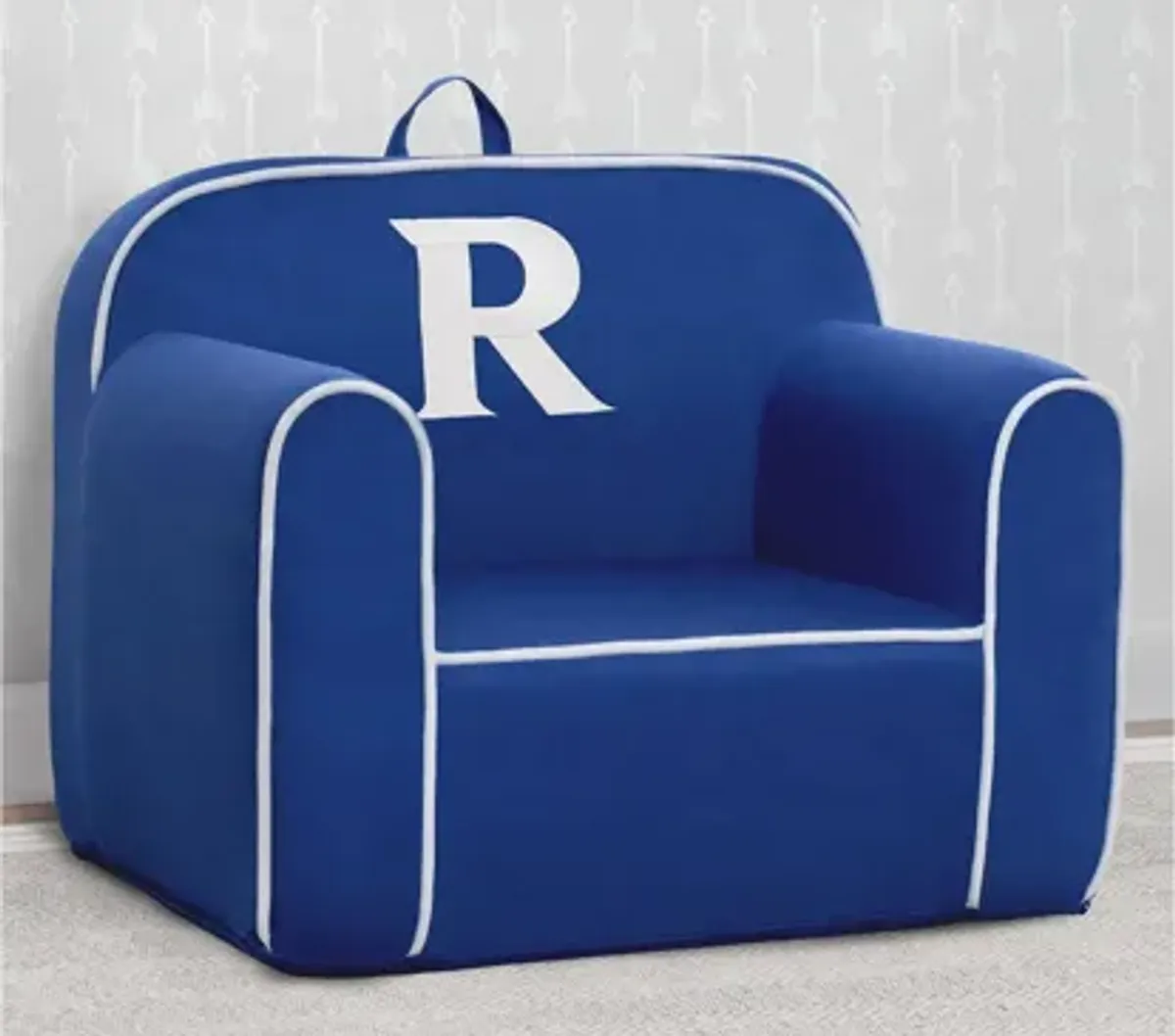 Cozee Monogrammed Chair Letter "R"