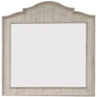 Farmhouse Reimagined Bedroom Dresser Mirror in White by Liberty Furniture