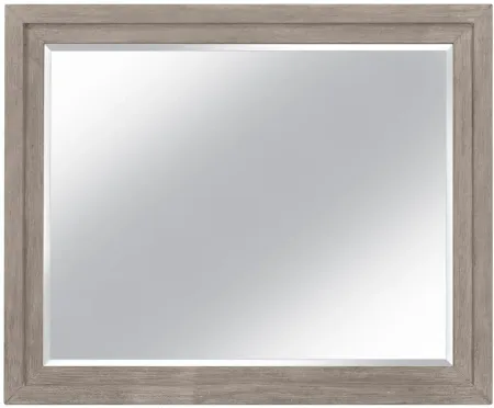 Montara Bedroom Dresser Mirror in Washed Taupe Silver Champagne by Liberty Furniture