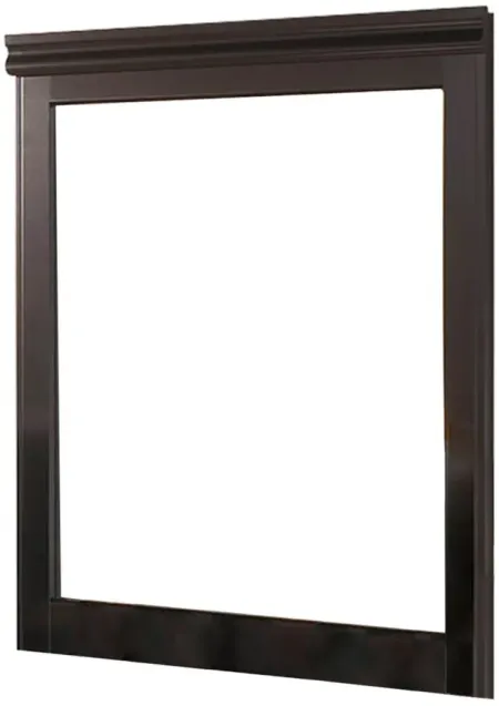 Huey Vineyard Mirror in Black by Ashley Furniture