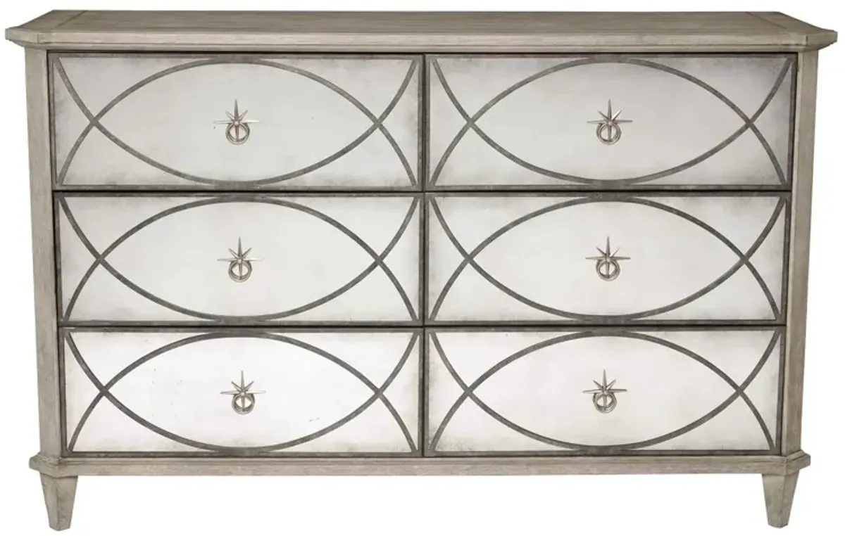 Marquesa Dresser in Gray Cashmere by Bernhardt