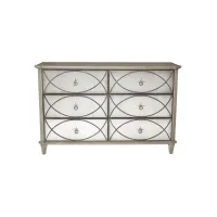 Marquesa Dresser in Gray Cashmere by Bernhardt