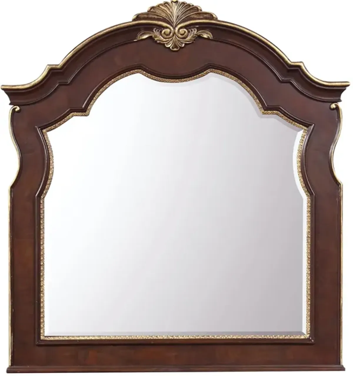 Paris Mirror in Cherry by Glory Furniture