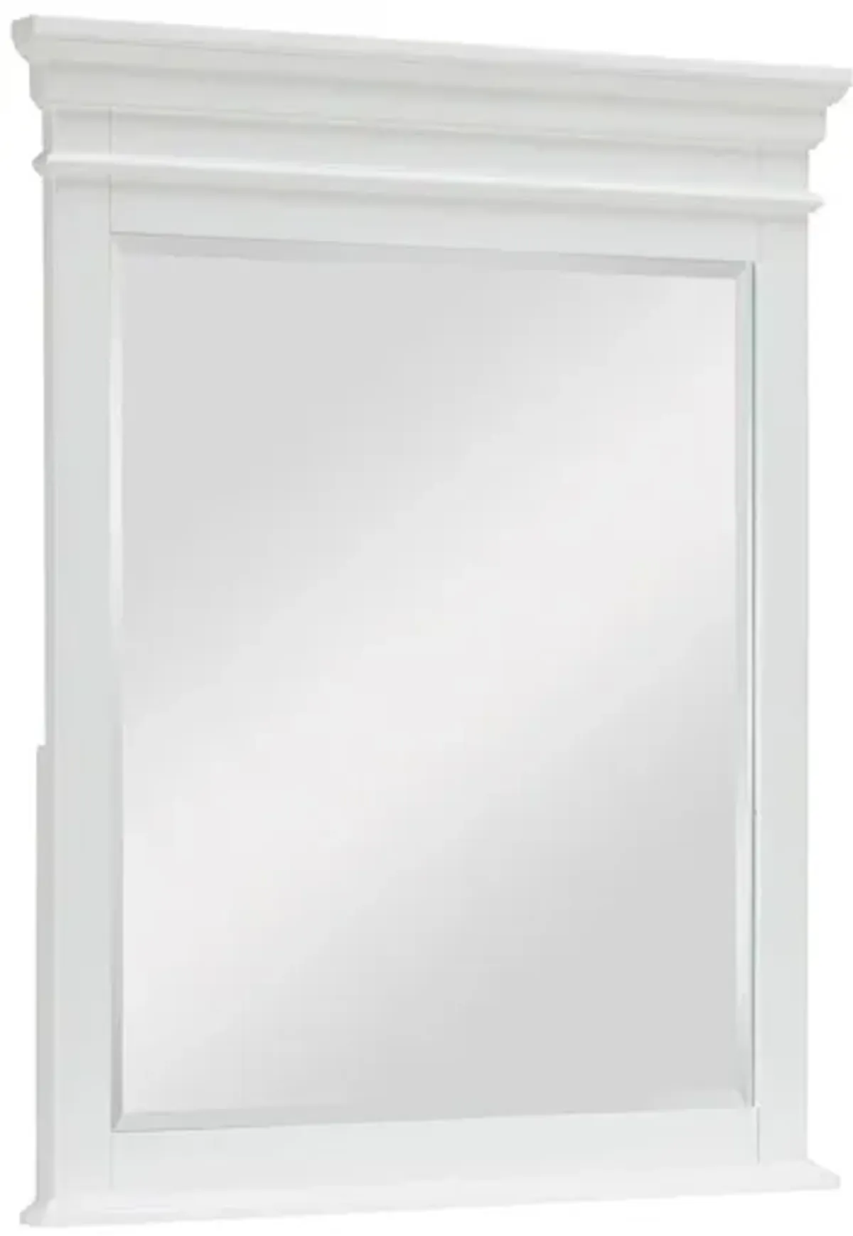 Canterbury Vertical Mirror in Natural White by Legacy Classic Furniture