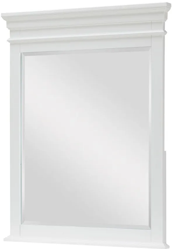 Canterbury Vertical Mirror in Natural White by Legacy Classic Furniture