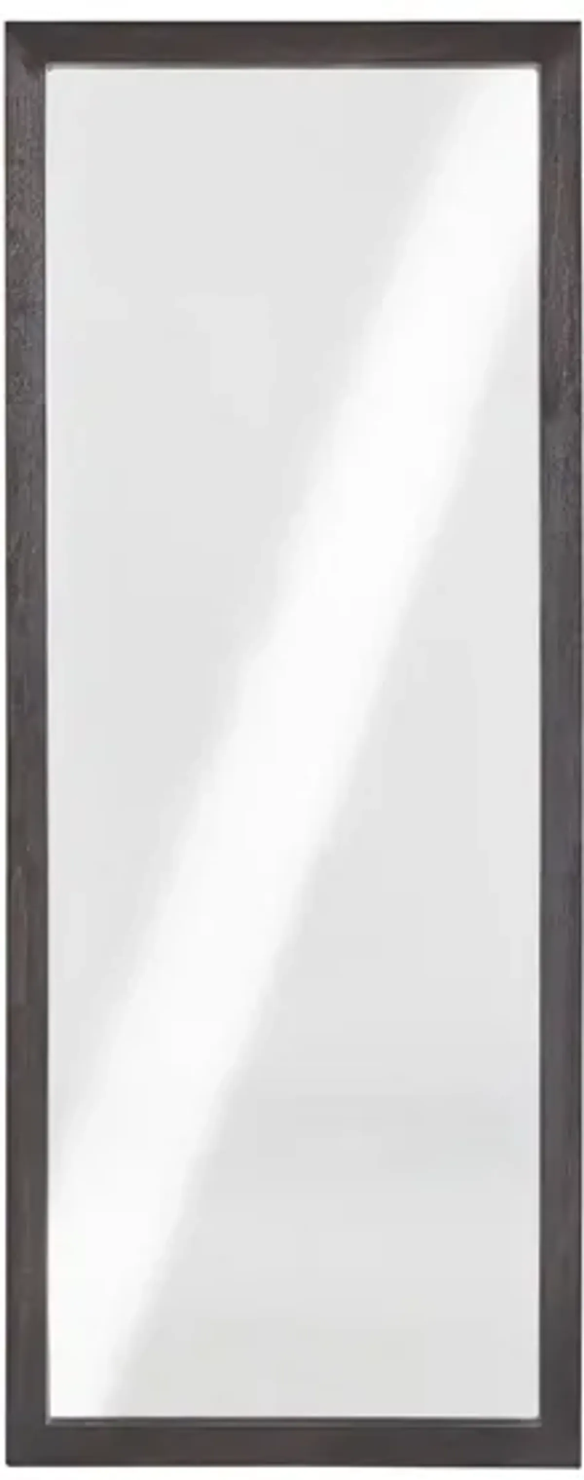 Oxford Floor Low Mirror - Basalt Grey