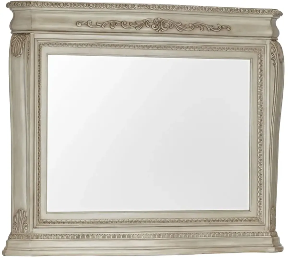 Wessex Mirror in Seashell by Heritage Baby