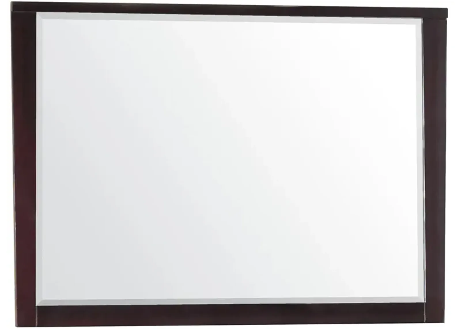 Nevis Landscape Mirror in Espresso by Bellanest