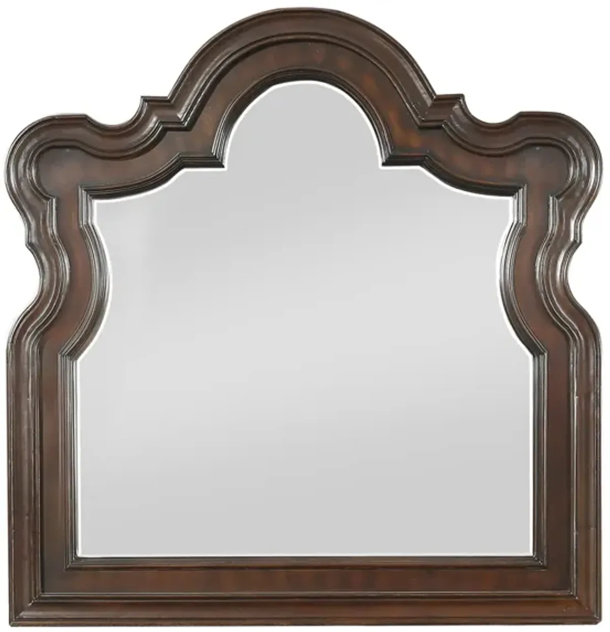 Abutilon Bedroom Mirror in Cherry by Homelegance