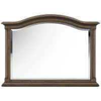 Castlehaven Bedroom Dresser Mirror in Brown Gray by Bellanest